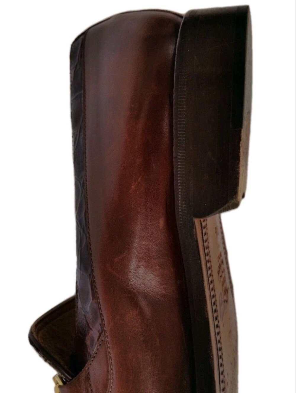 Caporicci Genuine Cayman Horsebit Tassel Loafers Size 8.5 ⬇️READ DESCRIPTION⬇️. - Picture 9 of 16